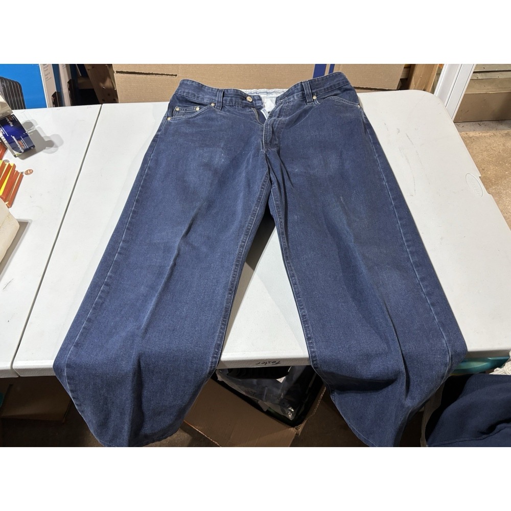 Hugo Boss Alabama Men Cotton Blue Jeans‎ Sz 36x36